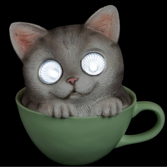 Cat in Cup Solar Garden
Decorations Figurine - Picture 7 of 8